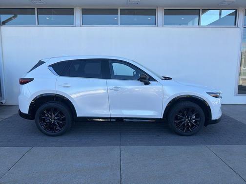 Rhodium White Metallic 2025 Mazda CX-5 2.5 Carbon Turbo