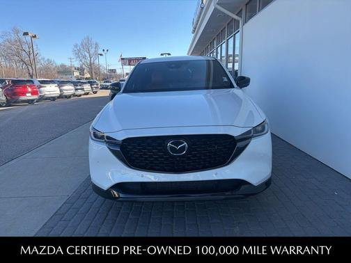 Rhodium White Metallic 2025 Mazda CX-5 2.5 Carbon Turbo