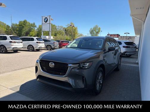 Machine Gray Metallic 2024 Mazda CX-90 3.3 Turbo Preferred Plus