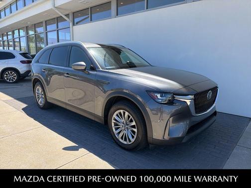 Machine Gray Metallic 2024 Mazda CX-90 3.3 Turbo Preferred Plus
