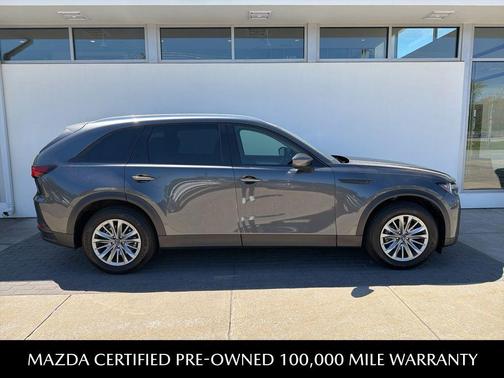 Machine Gray Metallic 2024 Mazda CX-90 3.3 Turbo Preferred Plus