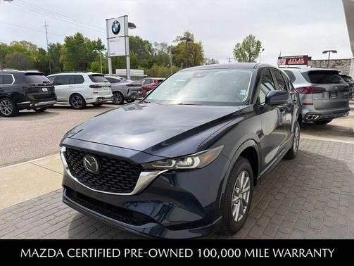 Deep Crystal Blue Mica 2025 Mazda CX-5 2.5 S Preferred Package