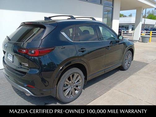 Jet Black Mica 2025 Mazda CX-5 2.5 Turbo Signature