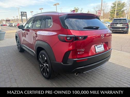 Soul Red Crystal Metallic 2025 Mazda CX-50 Hybrid Premium Plus Package