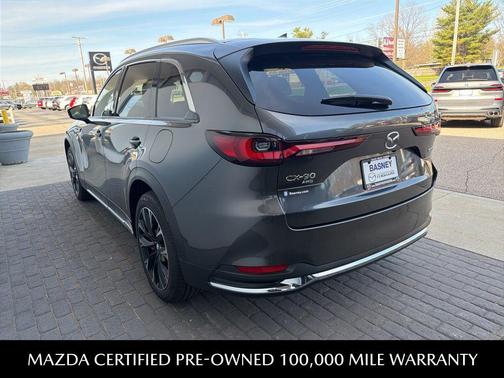 Machine Gray Metallic 2024 Mazda CX-90 PHEV Premium Plus