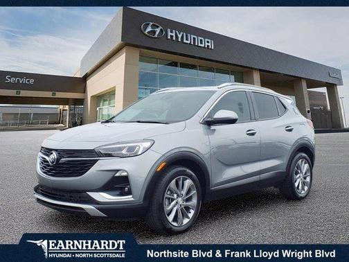 Moonstone Gray Metallic 2023 Buick Encore GX Essence