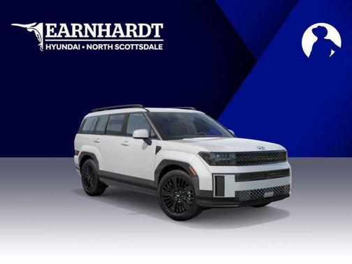 White 2026 Hyundai SANTA FE HEV Calligraphy