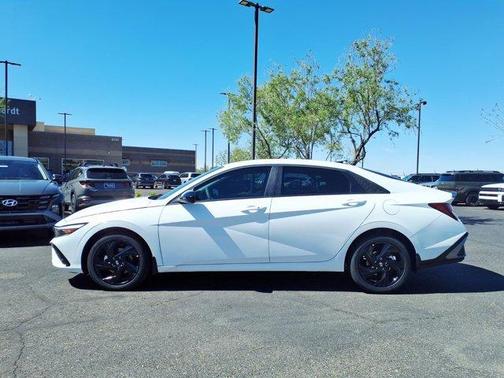 White 2026 Hyundai ELANTRA SEL Sport