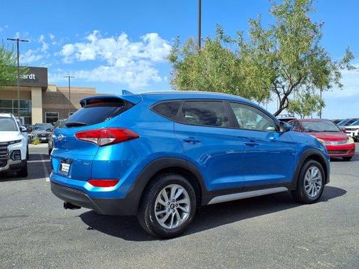 Caribbean Blue 2018 Hyundai TUCSON SEL