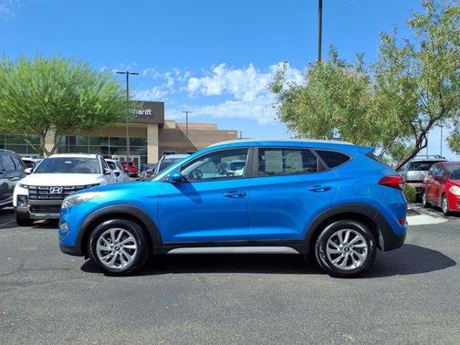 Caribbean Blue 2018 Hyundai TUCSON SEL