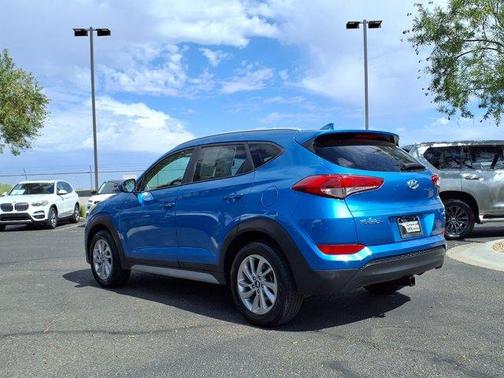 Caribbean Blue 2018 Hyundai TUCSON SEL