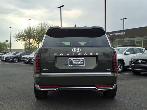 Titanium Green 2026 Hyundai Palisade Hybrid Calligraphy
