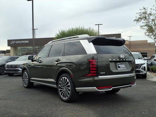 Titanium Green 2026 Hyundai Palisade Hybrid Calligraphy