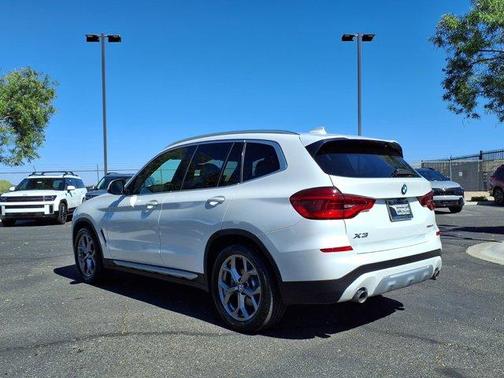 Mineral White Metallic 2020 BMW X3 sDrive30i