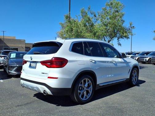 Mineral White Metallic 2020 BMW X3 sDrive30i