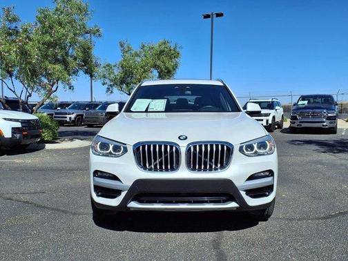 Mineral White Metallic 2020 BMW X3 sDrive30i