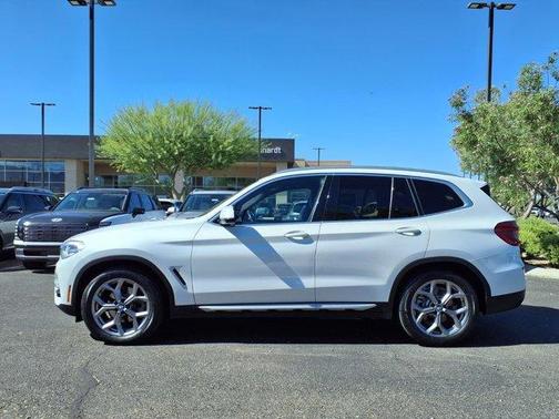 Mineral White Metallic 2020 BMW X3 sDrive30i