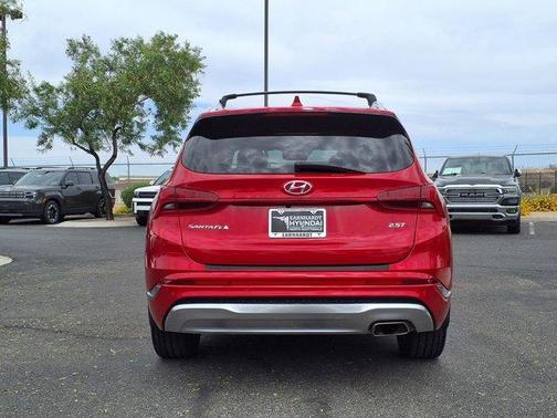 Calypso Red 2022 Hyundai SANTA FE Calligraphy