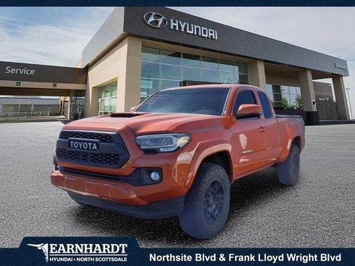 Inferno Red 2016 Toyota Tacoma TRD Sport