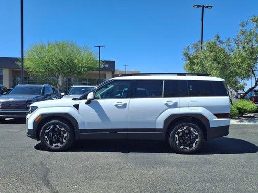 White 2025 Hyundai SANTA FE SEL