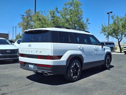 White 2025 Hyundai SANTA FE SEL