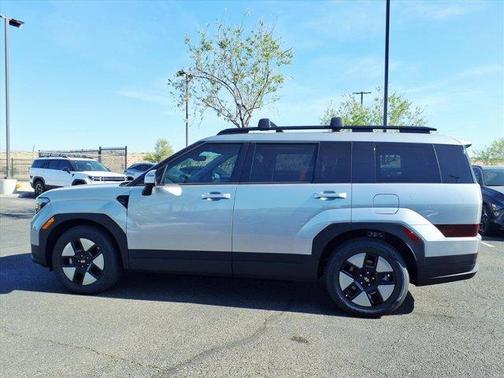 Shimmering Silver 2026 Hyundai SANTA FE HEV SEL
