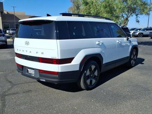 White 2026 Hyundai SANTA FE HEV SEL