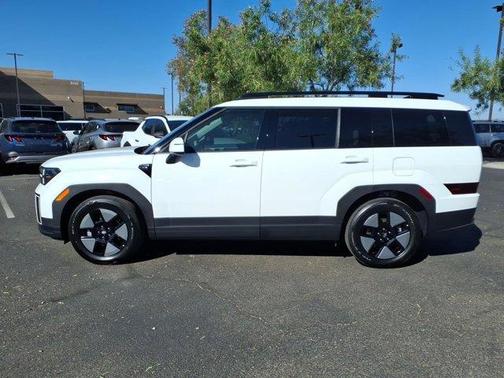 White 2026 Hyundai SANTA FE HEV SEL