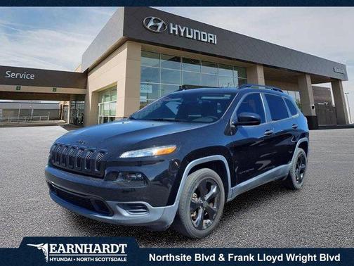 Diamond Black 2017 Jeep Cherokee Altitude