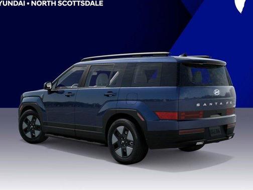 Atlantic Blue 2026 Hyundai SANTA FE HEV SEL