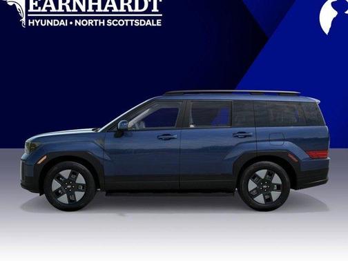 Atlantic Blue 2026 Hyundai SANTA FE HEV SEL