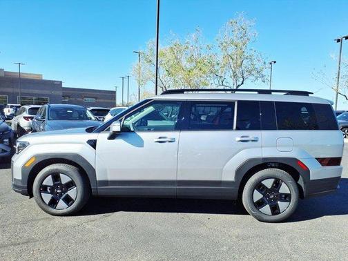 Shimmering Silver 2026 Hyundai SANTA FE HEV SEL