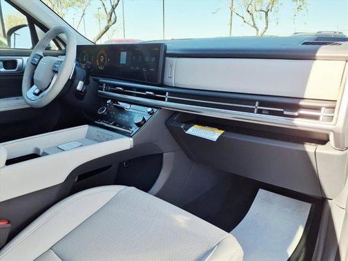 Shimmering Silver 2026 Hyundai SANTA FE HEV SEL