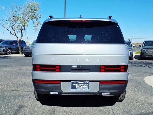 Shimmering Silver 2026 Hyundai SANTA FE HEV SEL