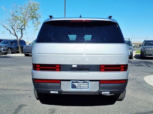 Shimmering Silver 2026 Hyundai SANTA FE HEV SEL
