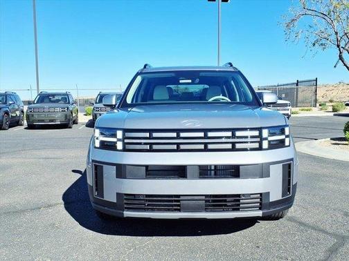 Shimmering Silver 2026 Hyundai SANTA FE HEV SEL