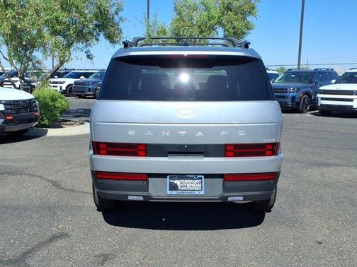 Shimmering Silver 2026 Hyundai SANTA FE HEV SEL