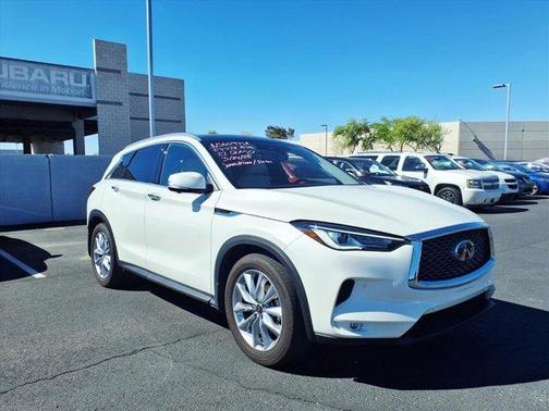 Majestic White 2022 INFINITI QX50 ESSENTIAL