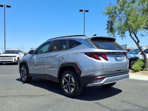 Shimmering Silver 2026 Hyundai TUCSON Hybrid SEL