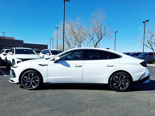 White 2025 Hyundai SONATA SEL