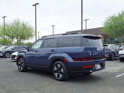Atlantic Blue 2026 Hyundai SANTA FE HEV SEL