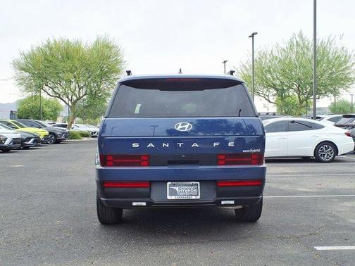 Atlantic Blue 2026 Hyundai SANTA FE HEV SEL