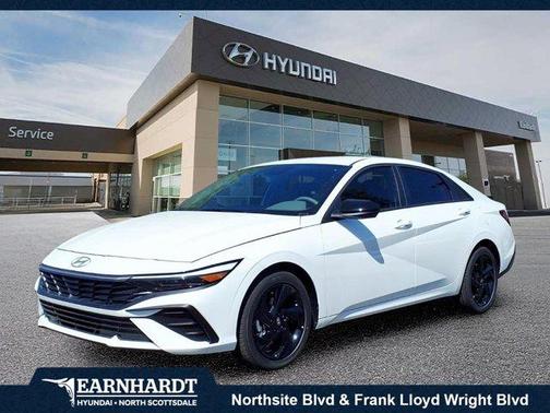 White 2026 Hyundai ELANTRA SEL Sport