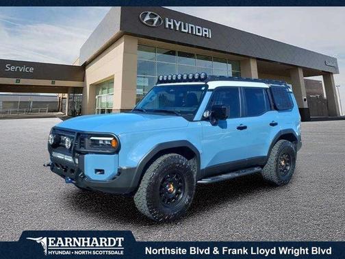 Blue / Gray 2025 Toyota Land Cruiser Base