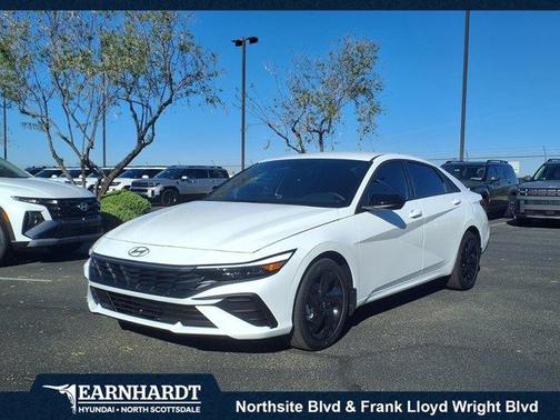 White 2026 Hyundai ELANTRA SEL Sport