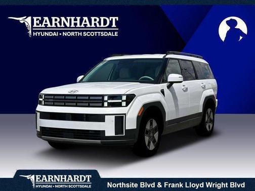 White 2026 Hyundai SANTA FE HEV SEL