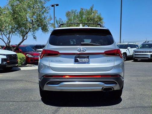Shimmering Silver 2021 Hyundai SANTA FE Limited