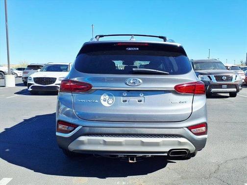 Machine Gray 2019 Hyundai SANTA FE Ultimate