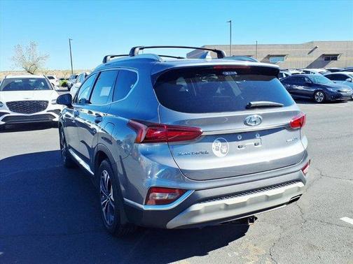 Machine Gray 2019 Hyundai SANTA FE Ultimate