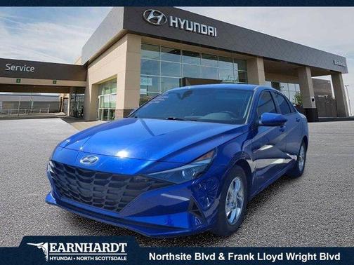 Intense Blue 2023 Hyundai ELANTRA SE